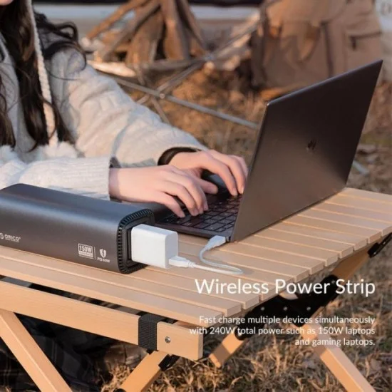 Power Station Portable 170W By Orico - Black